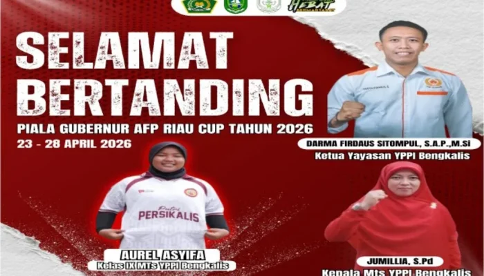 Langkah Aurel Asyifa ke AFP Riau Cup 2026, Kebanggaan Baru MTs YPPI Bengkalis