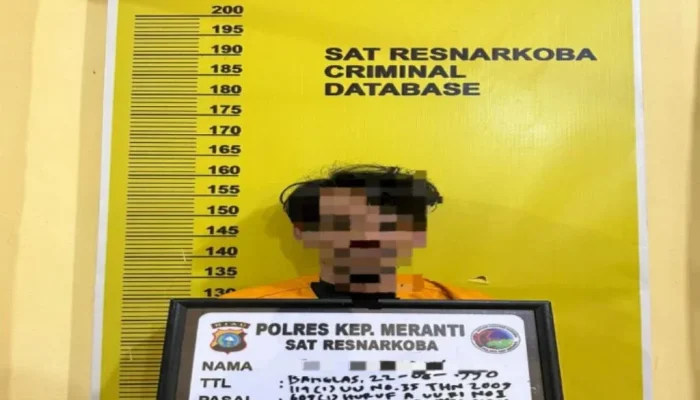 Call Center 110 Ungkap Peredaran Ganja di Banglas, Polres Meranti Ringkus Seorang Pria