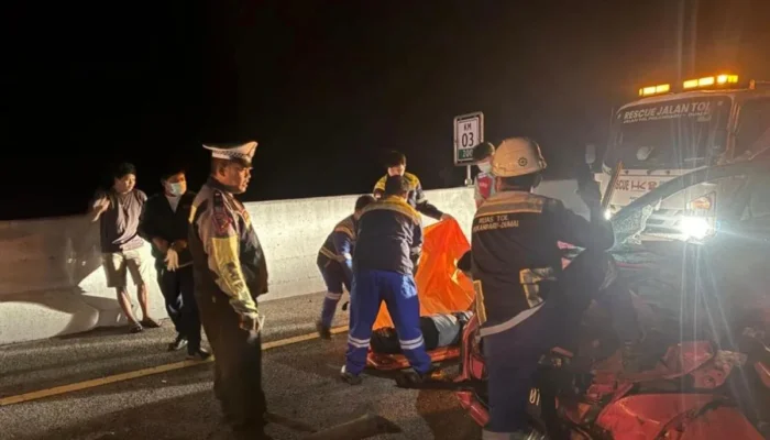 Kecelakaan Maut Tol Permai, Toyota Calya Tabrak Truk di KM 03 Pekanbaru-Dumai, 2 Tewas
