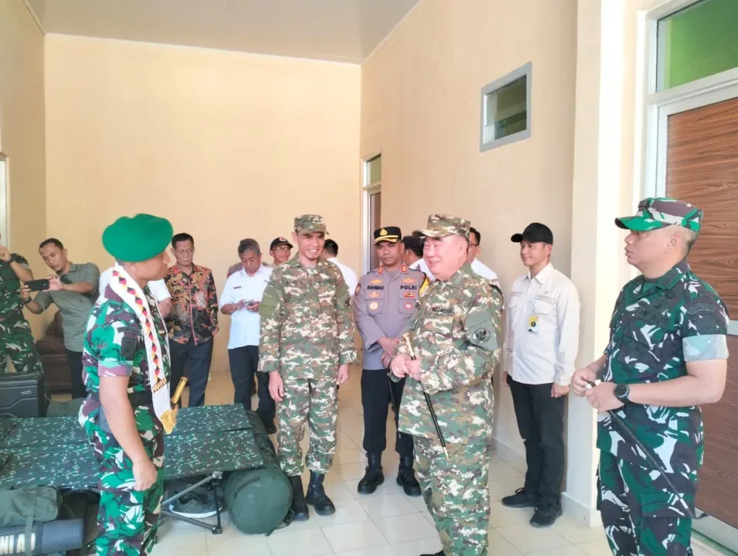 Pemkab Tanggamus Sambut 537 Prajurit Yonif TP