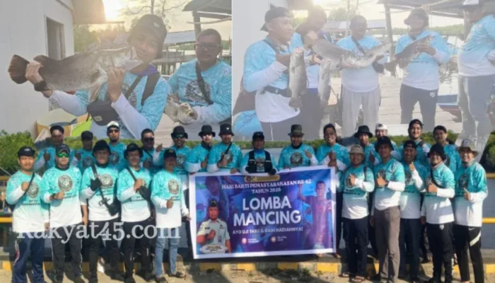 Harmoni HBP ke-62 Lapas Bengkalis, Tim 3 Humas Raih Juara Lomba Mancing Internal