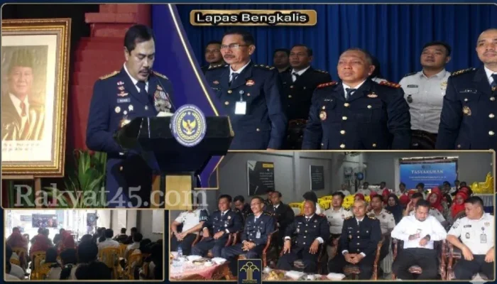 Tasyakuran HBP Ke-62, Lapas Bengkalis Saksikan Langkah Strategis Pemasyarakatan Nasional