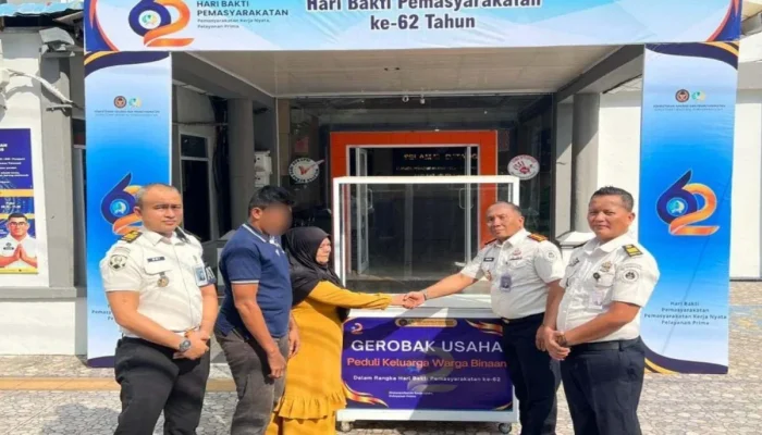 Gerobak Harapan, Lapas Bengkalis Tunjukkan Kepedulian Nyata di HBP ke-62