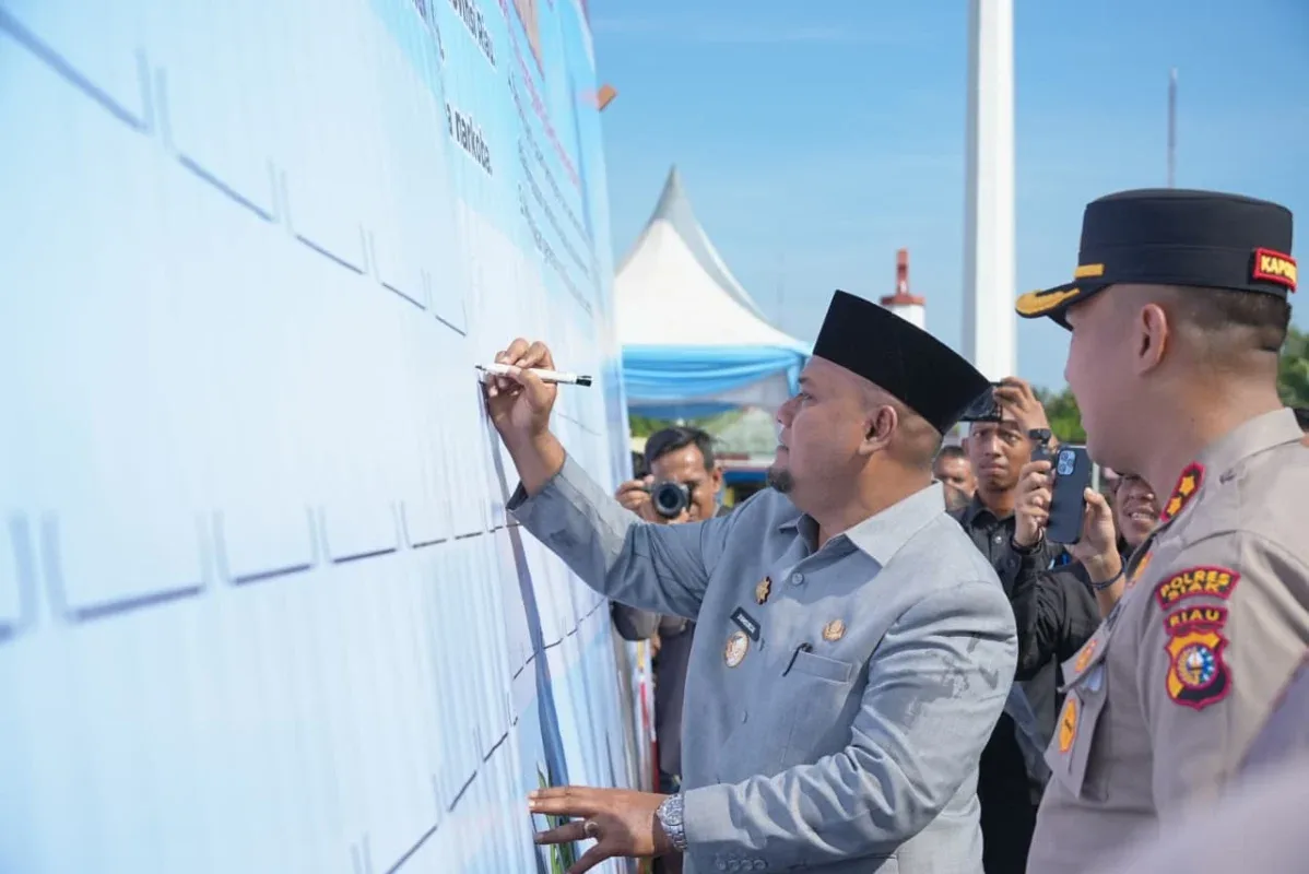 Perang Narkoba Kabupaten Siak Diperkuat, Satgas Resmi Dibentuk