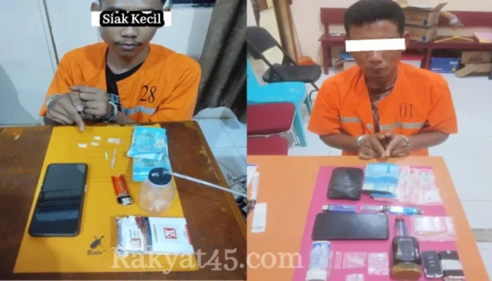 Jaringan Sabu Siak Kecil Terbongkar, Pemasok dari Desa Rempak Turut Diamankan