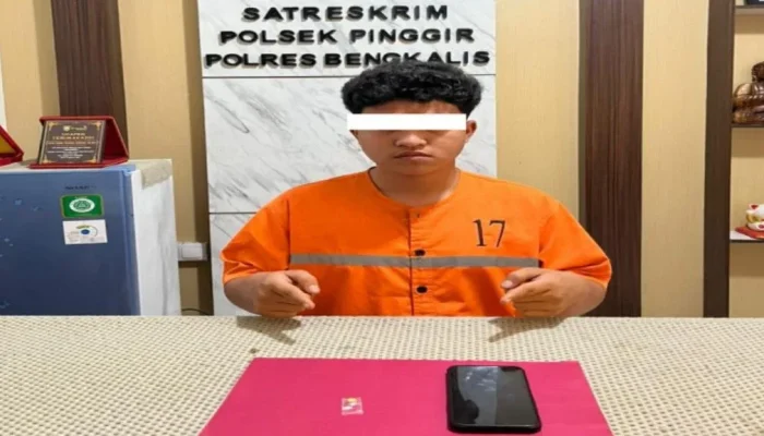 Polsek Pinggir Tangkap Pemuda 18 Tahun dalam Pengembangan Kasus Ekstasi