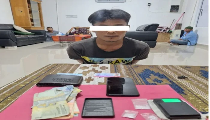Pelarian DPO Sabu Berakhir di Gajah Sakti, Polisi Sita Tiga Paket Narkotika