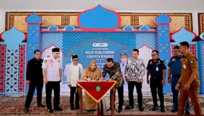 Bupati Kasmarni Resmikan E-Ticketing Roro, Bengkalis Masuk Era Layanan Digital