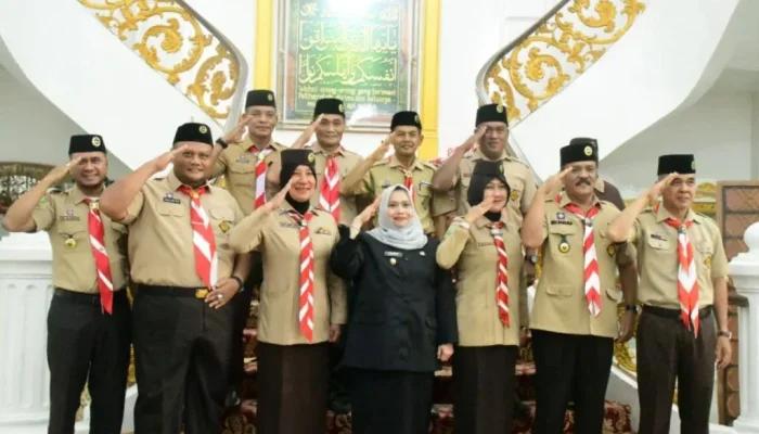 Kasmarni Siapkan Pelantikan Kwarcab Bengkalis, Kontingen Jambore Nasional Ikut Didukung