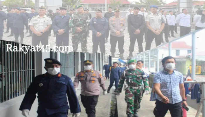 Gerakan Terpadu Lapas Bengkalis Bersama TNI–Polri, Perkuat Ikrar Halinar hingga Razia Blok Hunian