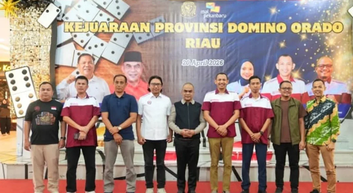 Ketua DPRD Riau Buka Kejuaraan Provinsi Domino Orado di Pekanbaru