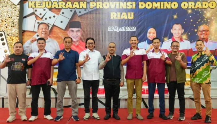 Ketua DPRD Riau Buka Kejuaraan Provinsi Domino Orado di Pekanbaru