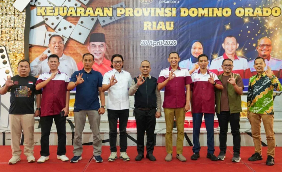 Ketua DPRD Riau Buka Kejuaraan Provinsi Domino Orado di Pekanbaru