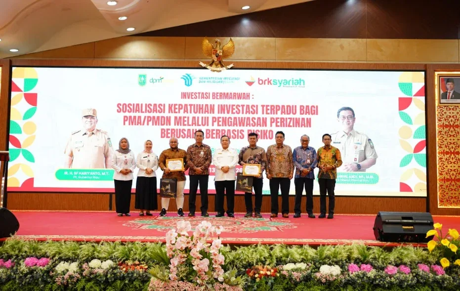 Pemprov Riau Dorong Investor Gunakan BRK Syariah dan NPWP Lokal