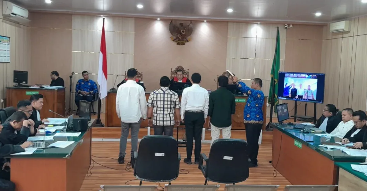 Empat Saksi Dihadirkan di Sidang Korupsi Abdul Wahid di Tipikor Pekanbaru