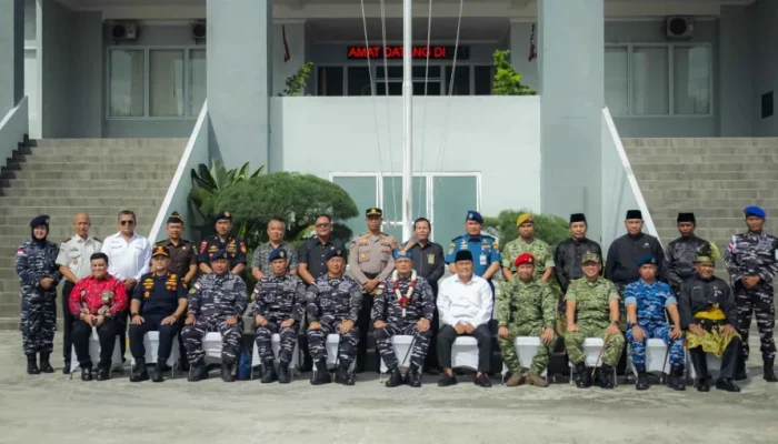 Wawako Dumai Sambut Kunjungan Komandan Koarmada I di Lanal Dumai