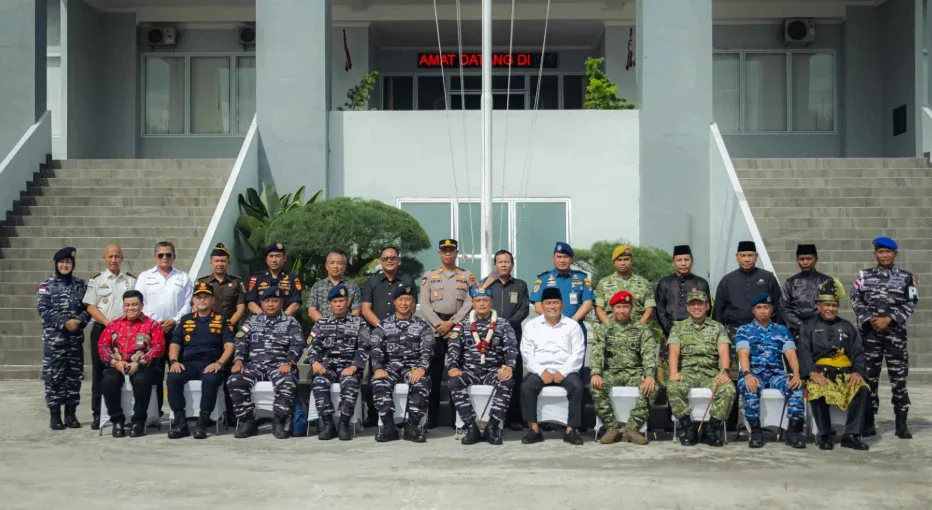 Wawako Dumai Sambut Kunjungan Komandan Koarmada I di Lanal Dumai