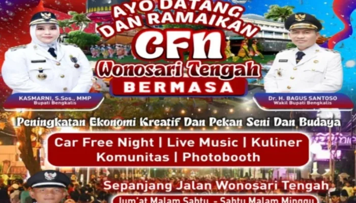 CFN Wonosari Tengah Bermasa Satukan Hiburan Rakyat dan Semangat Ekonomi Kreatif