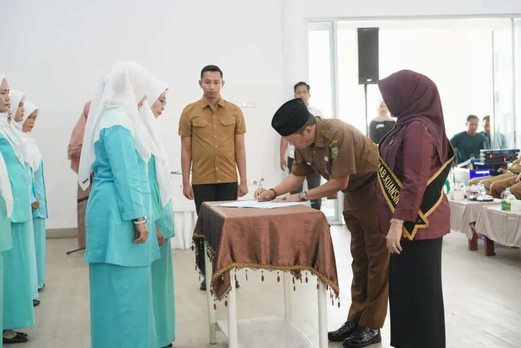 Pengurus HIMPAUDI Kuansing Dilantik, Fokus Perjuangkan Kesejahteraan Guru PAUD