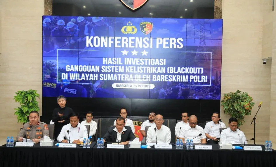 Bareskrim dan PLN Pastikan Blackout Sumatera Bukan Sabotase