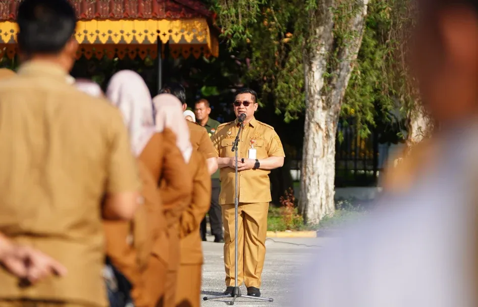 Pemprov Riau Mutasi 307 ASN Setwan DPRD, Sekda Tegaskan Pembinaan Pegawai