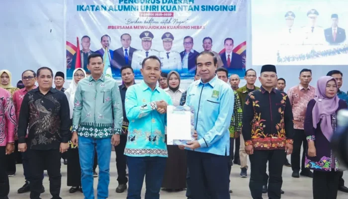 IKA UNRI Kuansing Resmi Dilantik, Dorong Kampus II UNRI dan Perkuat Kontribusi Alumni