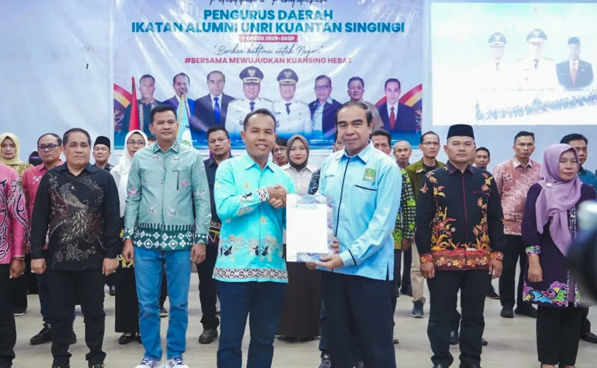 IKA UNRI Kuansing Dilantik, Dukung Kampus II UNRI