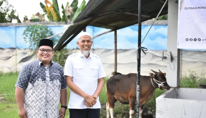 PMRJ Serahkan Sapi Qurban untuk Masyarakat Dumai