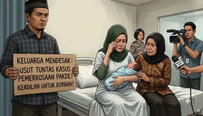 Tangis Usai Melahirkan Bongkar Dugaan Pemerkosaan di Pekanbaru