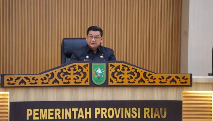 Evaluasi Program Strategis Nasional, Pemprov Riau Soroti Akurasi Data dan Sinergi OPD