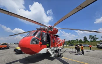BNPB Kirim Helikopter Water Bombing Tambahan untuk Riau