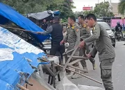 Satpol PP Pekanbaru Siapkan Penertiban Lanjutan PKL di Jalan HR Soebrantas