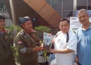 PLTU Tenayan Raya Ubah Limbah Batu Bara Jadi Paving Block