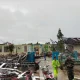 Puting Beliung Rusak Sekolah dan Rumah Warga di Bengkalis, Polisi Amankan Lokasi