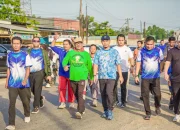 Hari Jadi Pekanbaru ke-242, Ribuan Warga Kulim Padati Jalan Santai dan Festival Ubi Kayu