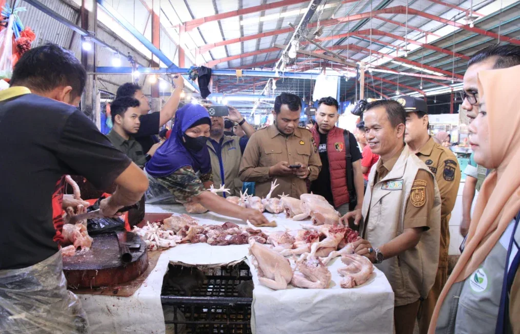 Harga Telur dan Ayam Turun di Pekanbaru, Bawang Putih Justru Melonjak