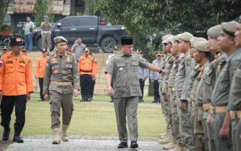 Jelang MTQ Riau dan Pacu Jalur, Bupati Kuansing Siagakan 481 Personel Gabungan