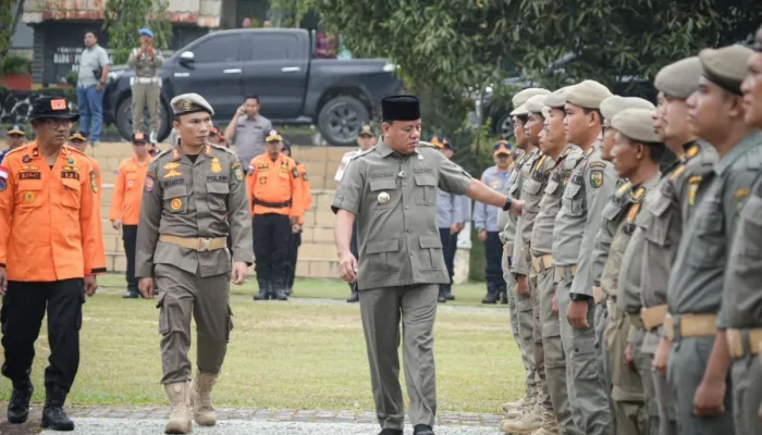 Jelang MTQ Riau dan Pacu Jalur, Bupati Kuansing Siagakan 481 Personel Gabungan