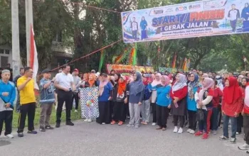 Ratusan Warga Meriahkan Semarak Pekanbaru ke-242