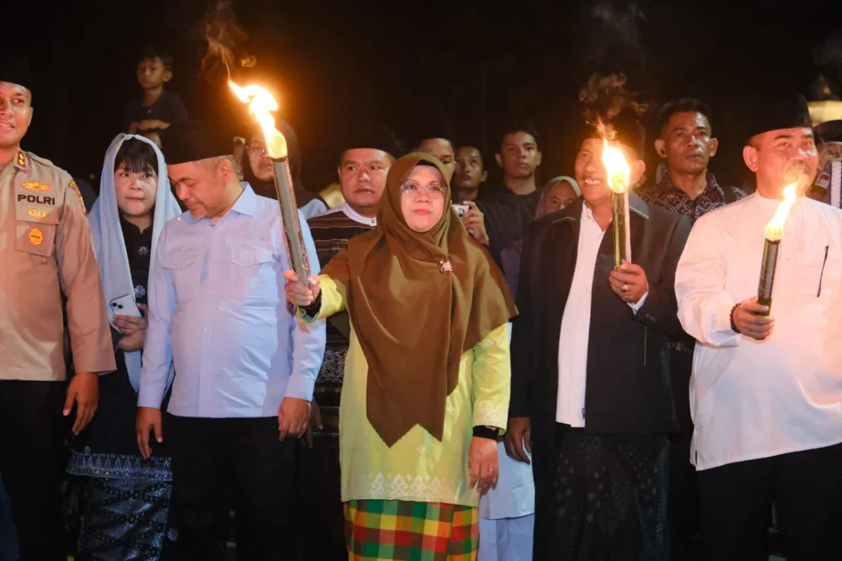 Pawai Obor 1 Muharam Kembali Digelar di Siak