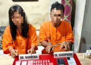 Sepasang Kekasih di Kampar Ditangkap, Polisi Sita 24,70 Gram Sabu
