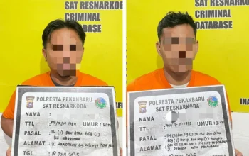 Polresta Pekanbaru Ungkap Peredaran Narkoba dan Senpi