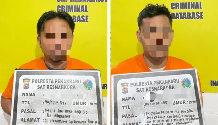 Polresta Pekanbaru Bongkar Peredaran Narkoba, Sita Sabu, Ekstasi hingga Senpi Rakitan