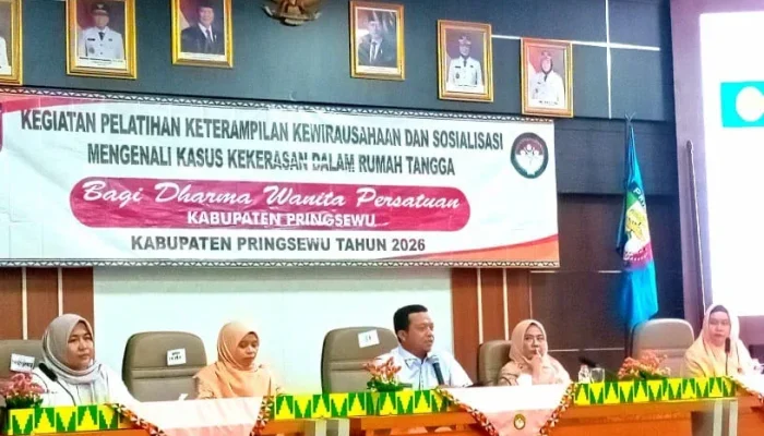 DWP Pringsewu Perkuat Peran Perempuan Lewat Pelatihan Wirausaha dan Sosialisasi KDRT