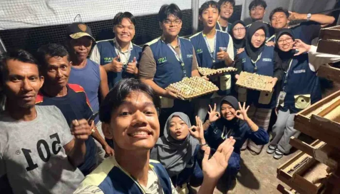 Mahasiswa KKN FISIP Universitas Riau Belajar Bisnis Ternak Puyuh, Gali Peluang UMKM Warga