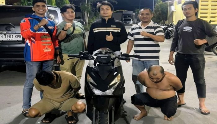 Satreskrim Polres Bengkalis Ungkap Kasus Penggelapan Motor, Dua Tersangka Diamankan