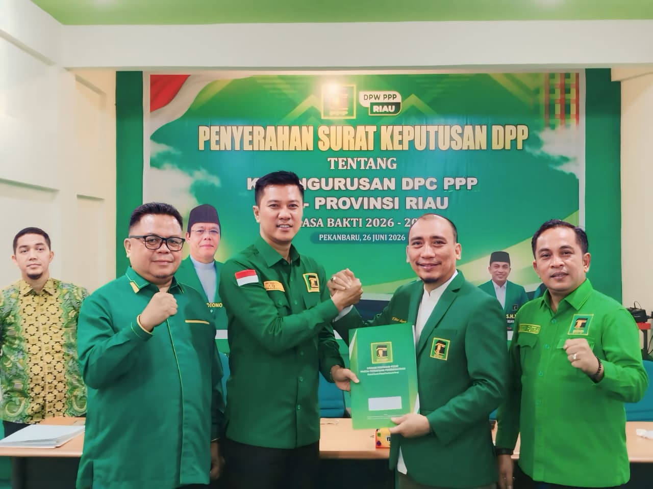 Noli Sugiharto Resmi Pimpin DPC PPP Meranti