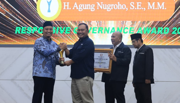 Wali Kota Pekanbaru Raih Penghargaan Responsive Governance dari JMSI Riau