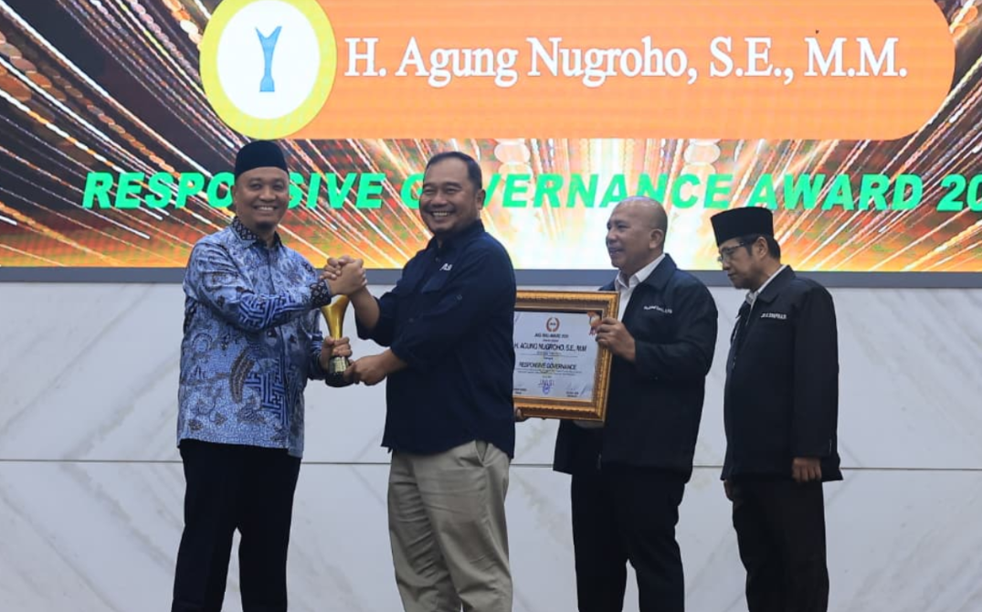 Wali Kota Pekanbaru Raih Penghargaan Responsive Governance dari JMSI Riau