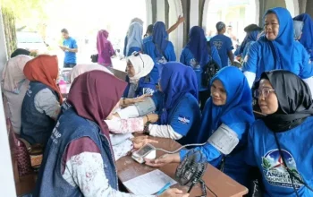 127 Warga Binawidya Ikuti Cek Kesehatan Gratis